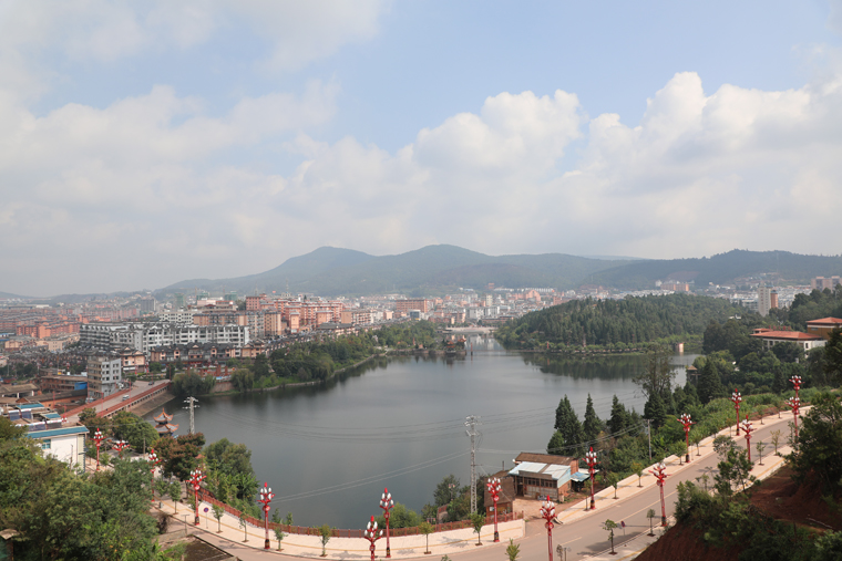雙柏縣城全景 雙柏縣城全景